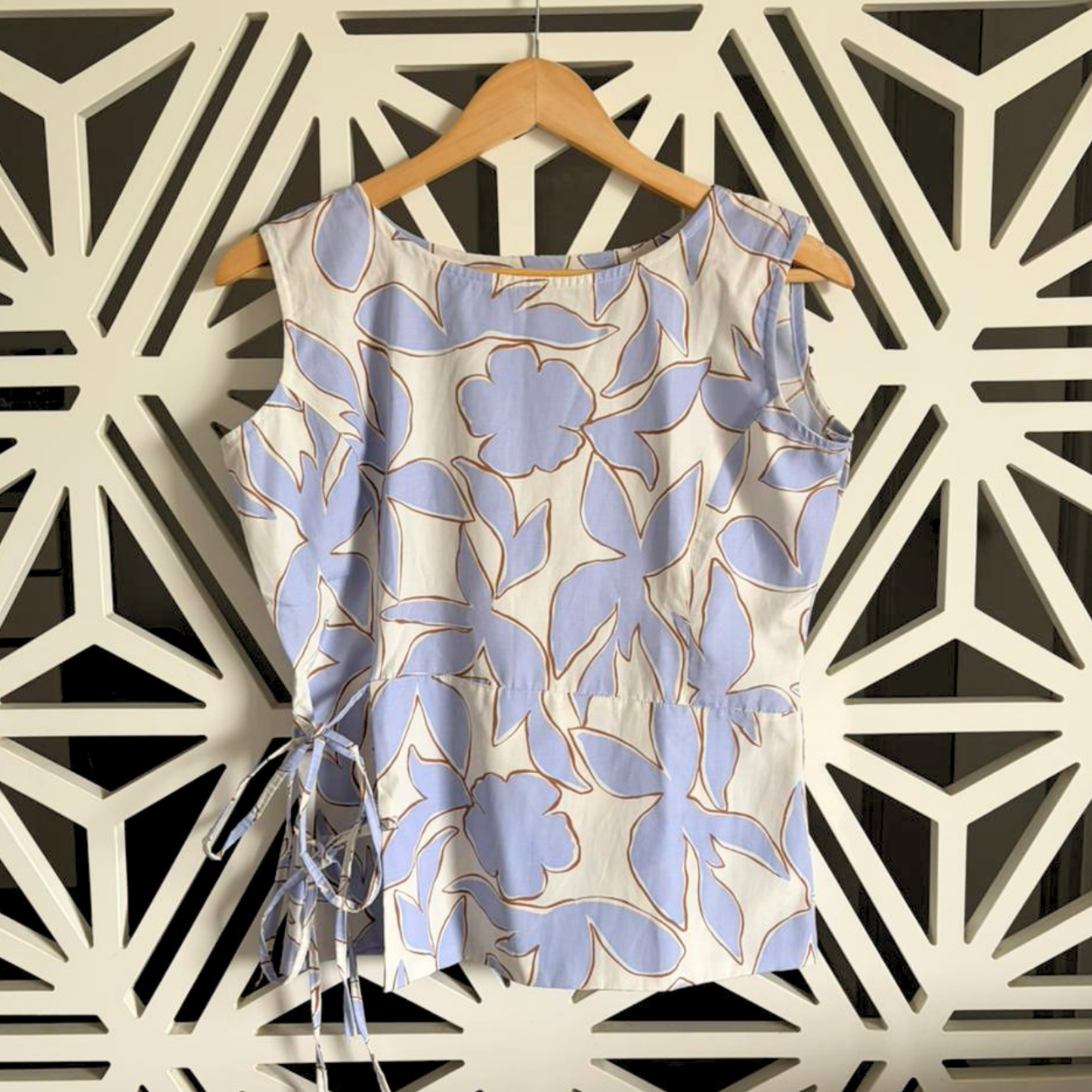 Willow blue top